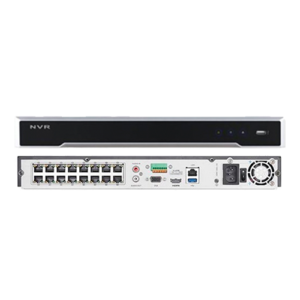 NVR 16 CANALES HIKVISION 12MP 4K H265+ DS-7616NI-I2