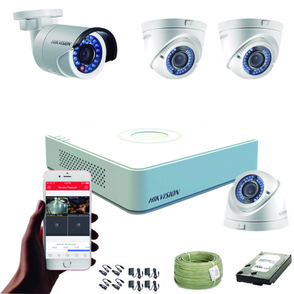 KIT CCTV HIKVISION MINI DVR FULL HD 1080P KIT-16
